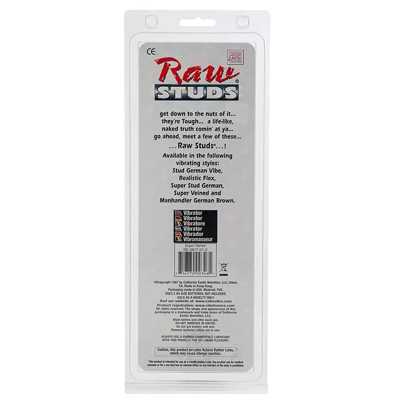 Фаллоимитатор Raw Studs 8