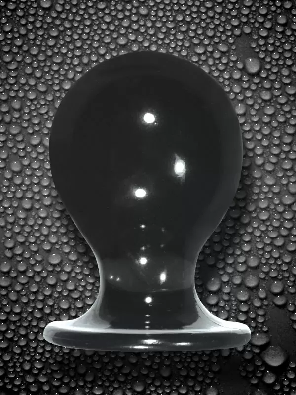 Большая анальная пробка Orbite Pleasures - Charcoal