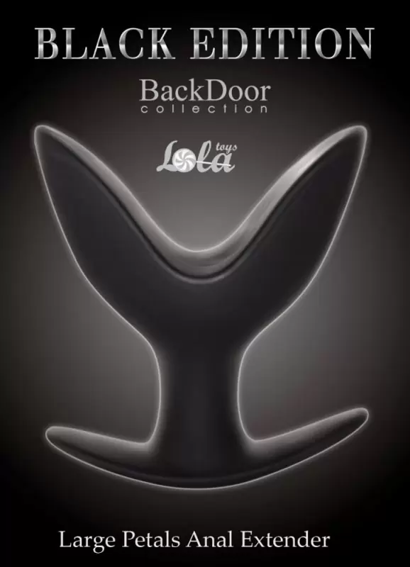 Анальный эспандер Large Petals Anal Extender большой – черный
