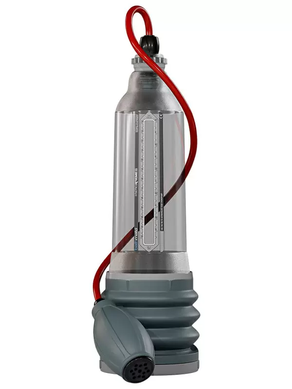 Гидропомпа Bathmate HydroXtreme11 crystal, с грушей, для мужчин с размером до 28 см