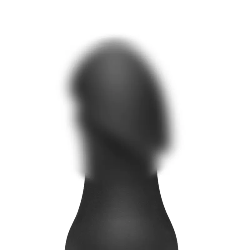 Анальная пробка TitanMen - The Rumpy с фаллическим кончиком – черный