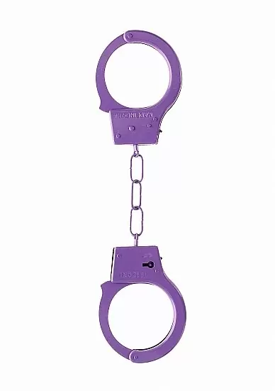 Наручники металлические Beginner's Handcuffs Purple