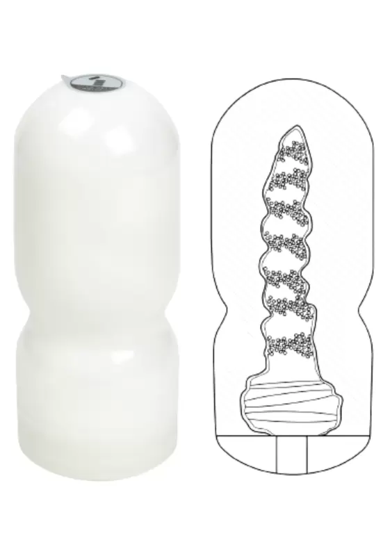 Мастурбатор с эффектом отсоса - Fleshy Touch. 15 см, силикон