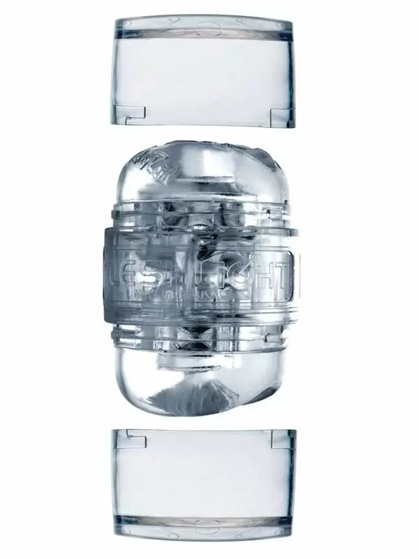 Реалистичный мастурбатор Fleshlight Quickshot Riley Reid, 11,2 см, анатомия реальной актрисы, прозрачный