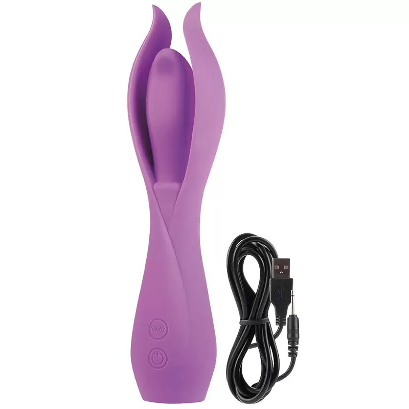 Вибромассажер с лепестками Lust by Jopen L6 – фиолетовый