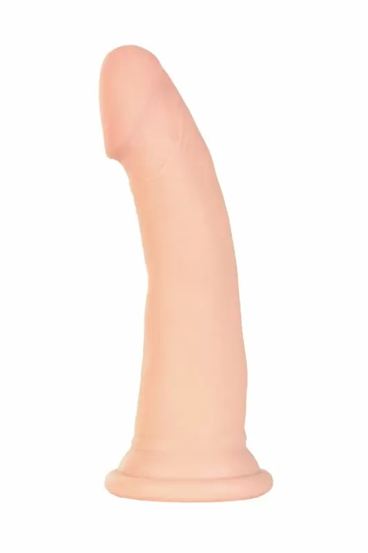 Ротационный реалистичный вибромассажёр на присоске TOYFA RealStick Elite – телесный 