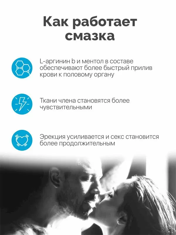 Возбуждающая смазка Joydrops Erection, для мужчин, 50 мл