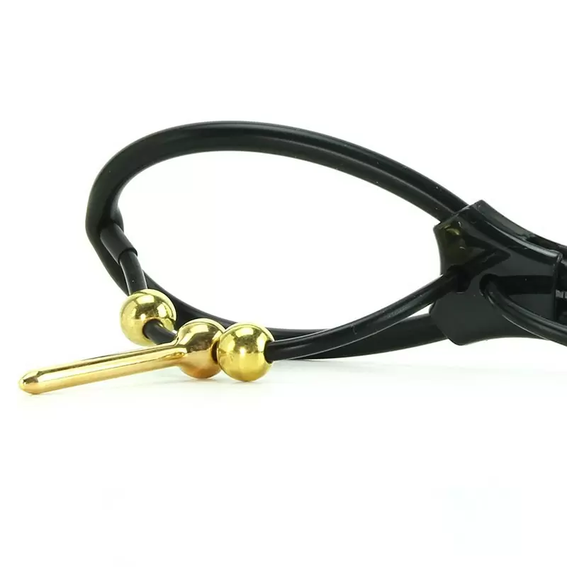 Электросбруя для головки пениса Plunging Pete с зондом-электродом для уретры – черный