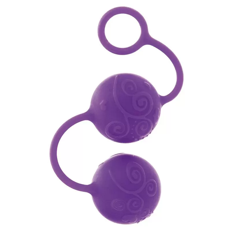 Вагинальные шарики Posh Silicone “O” Balls - фиолетовые