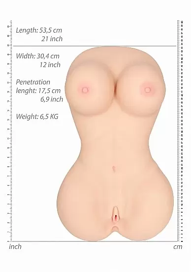 Реалистичный мастурбатор с самолубрикацией Missionary Masturbator