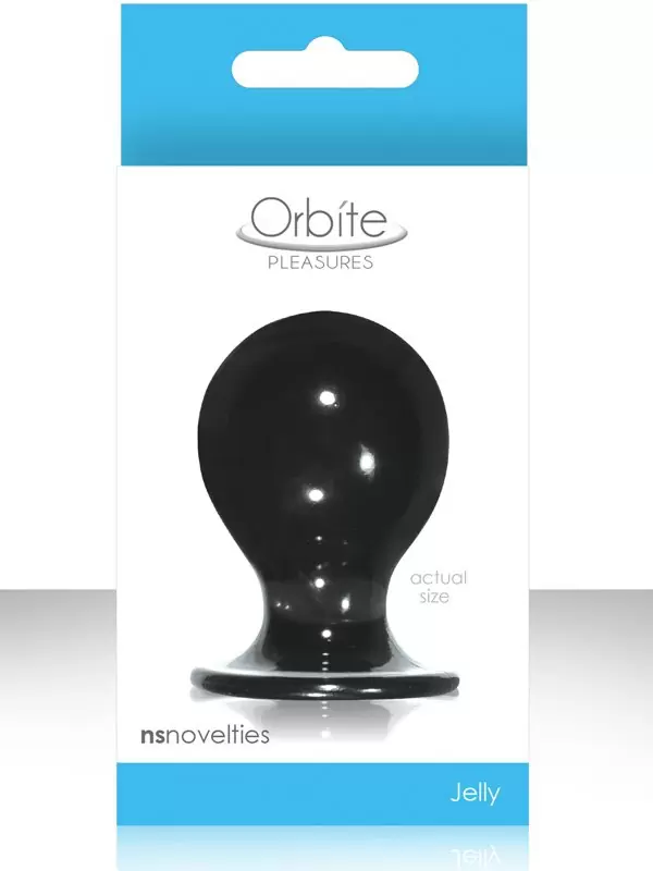Средняя анальная пробка Orbite Pleasures - Charcoal