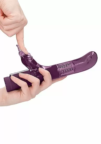 Вибратор кролик Rotating Butterfly - фиолетовый