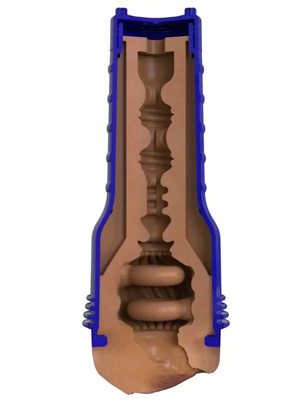 Реалистичный мастурбатор Fleshlight Boost Bang, с плавающими кольцами «Turbo Tech», 24,8 см, вагина, телесный