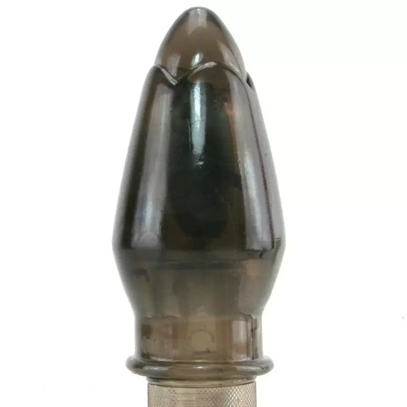 Большая мощная анальная пробка с вибрацией Colt Knocker