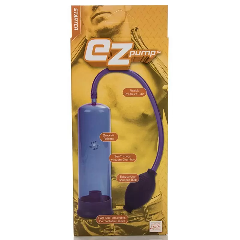 Вакуумная помпа E-Z Penis Pump – фиолетовый