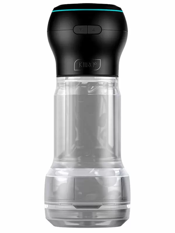 Набор Kiiroo: мастурбатор Feel Pocket Stroker Crystal + интерактивная насадка PowerBlow, с эффектом всасывания | Он и Она 18+