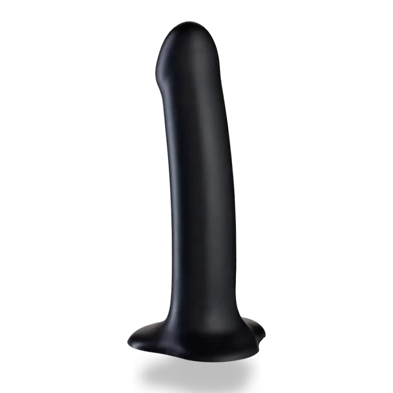 Крупный фаллоимитатор Fun Factory Magnum, с изогнутой головкой,18 см, силикон, черный