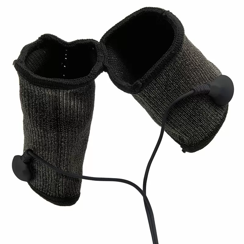 Электро-насадки Cock Sock на пенис и мошонку – черный