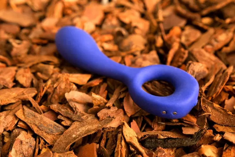 Анатомический вибромассажер G-pop для стимуляции G-точки - синий