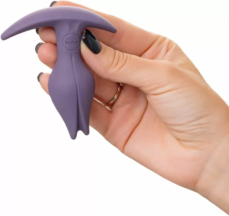 Эргономичная анальная пробка Fun Factory Analplug Bootie FEM, для ношения, силикон, фиолетовая