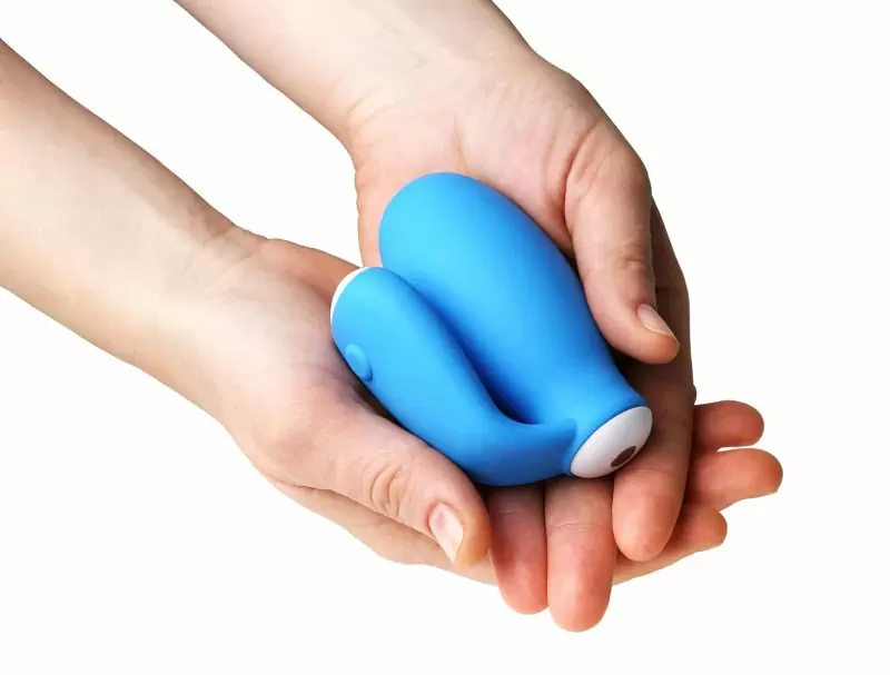 Интеллектуальный тренажер для интимных мышц с системой управления через смартфон Minna Life kGoal – голубой