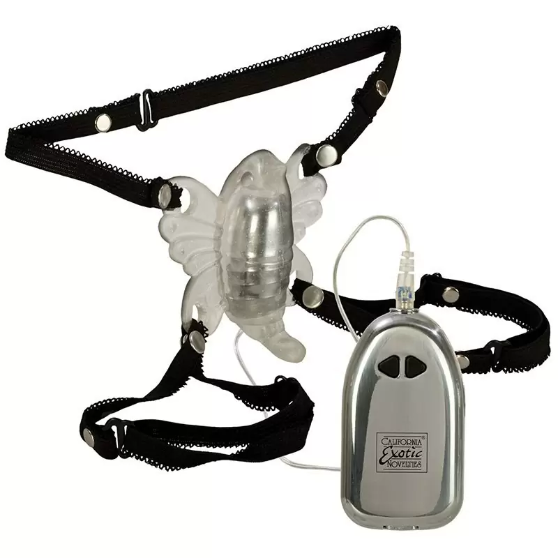 Стимулятор бабочка Venus Butterfly для клитора – серебристый