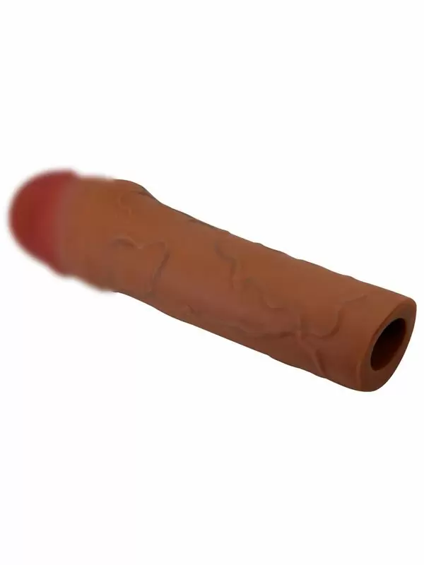 Реалистичная насадка-удлинитель Baile Chane, ТПР, 18 см