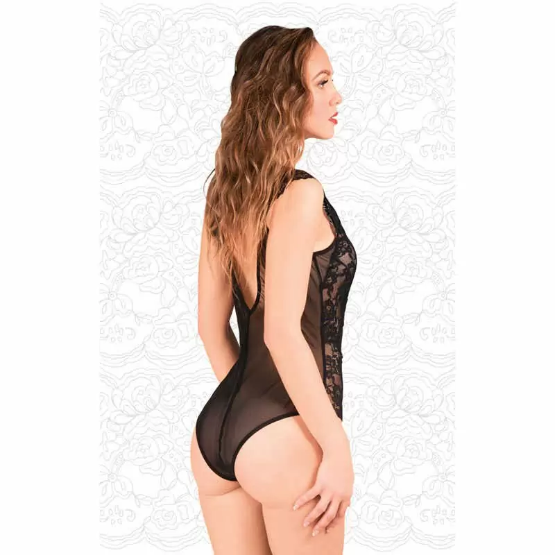 Боди черный  46-48