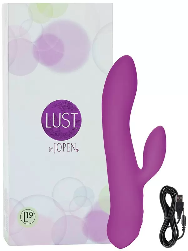 Вибромассажер Хай-Тек Lust by Jopen L19 перезаряжаемый – фиолетовый