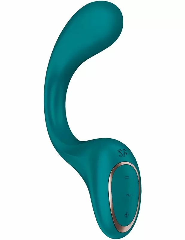 Изогнутый вибратор-кролик Satisfyer G for Goddess 2, 12 режимов, 5 скоростей, силикон, зеленый