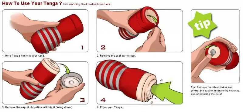 Мастурбатор Tenga Cup Rolling Head - красный с белым