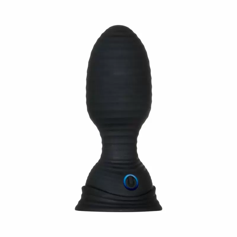 Анальная пробка Zero Tolerance SHAPE SHIFTER с вибрацией, функцией увеличения и пультом ДУ 