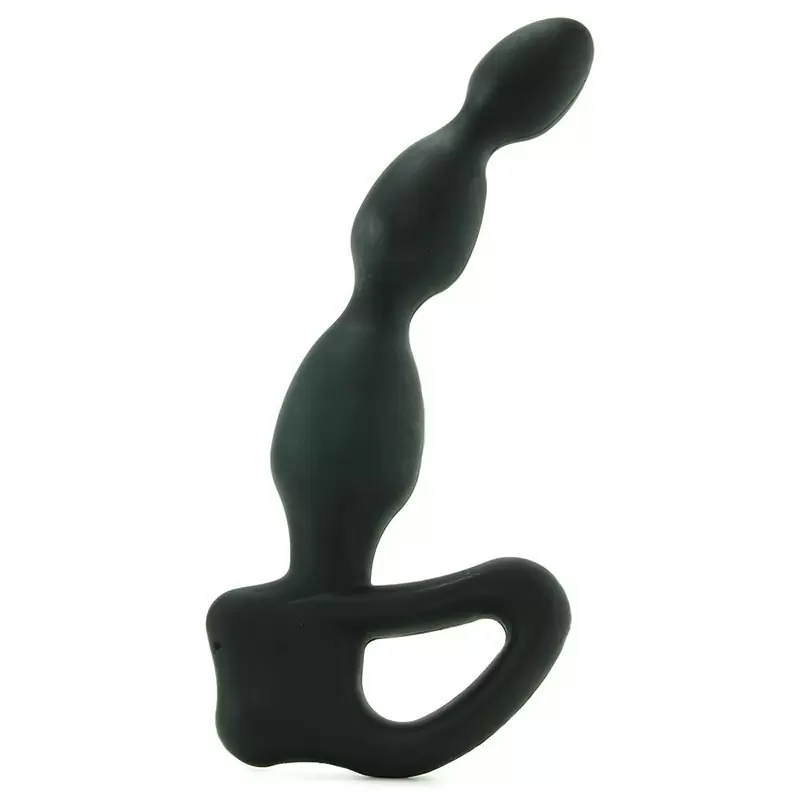 Рельефный электростимулятор простаты Big Bend-it гибкий – черный