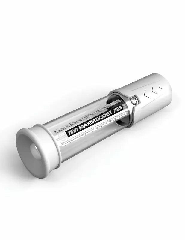 Безмоторная вакуумная помпа Max Boost, ручной насос, с линейкой, с силиконовым манжетом