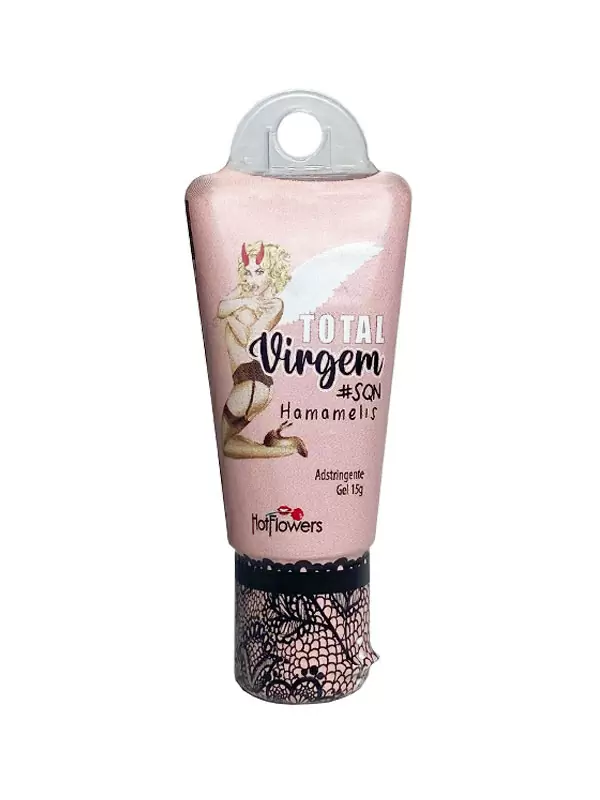 Сужающий гель Hot Flowers Total Virgem, повышает чувствительность, с афродизиаками, 15 мл