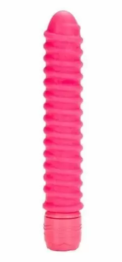 Силиконовый вибромассажер Sorority Screw (Розовый)