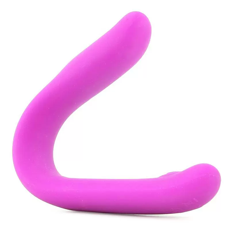 Гибкий вибромассажер Serenity – фиолетовый