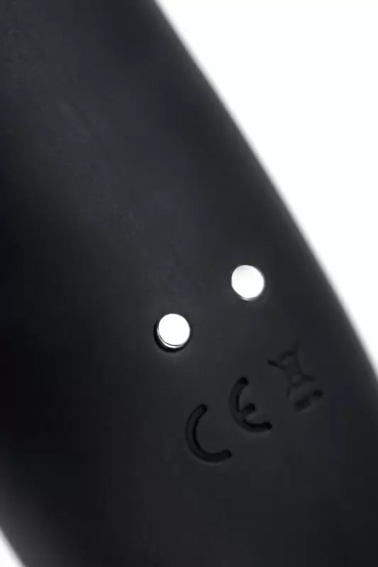 Черный вибратор-кролик Waname D-Splash. 14 см. Силикон.