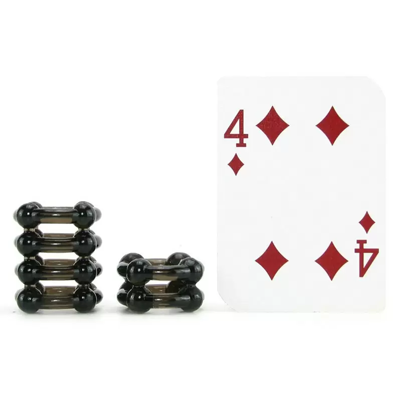 Набор из 2-х эрекционных колец Colt Enhancer Rings – черный