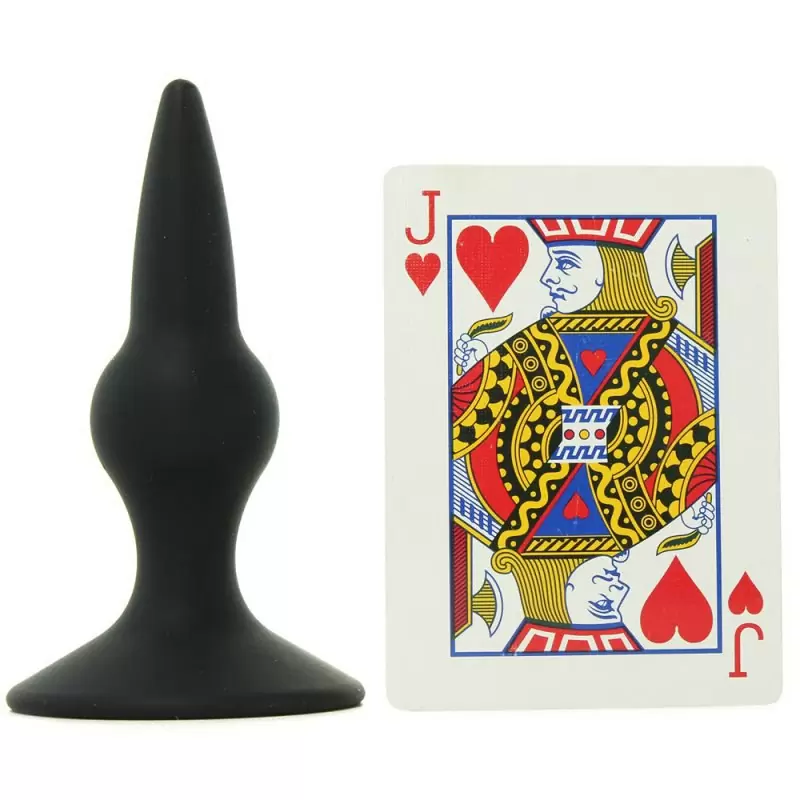 Анальная пробка Starter Plug на присоске – черный