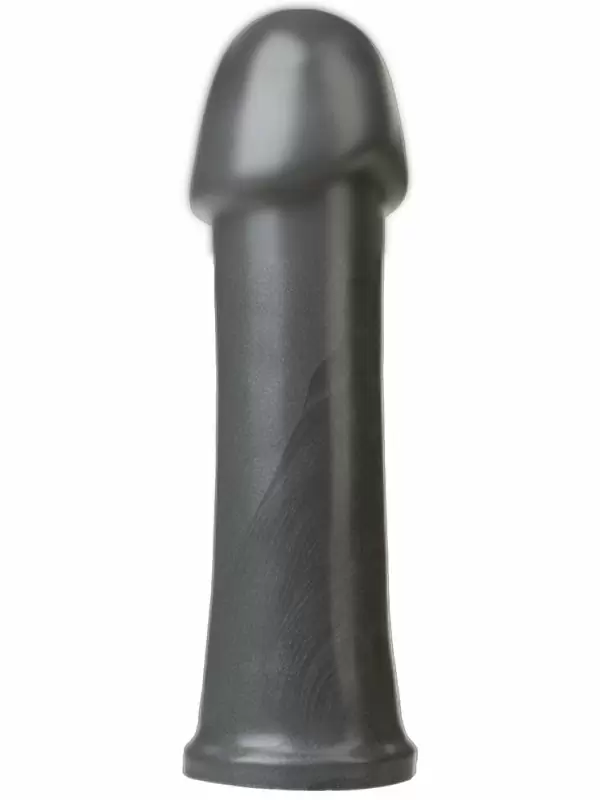 Гладкий фаллоимитатор American Bombshell - B-10 Torpedo, 26 см, с увеличенной головкой, черный