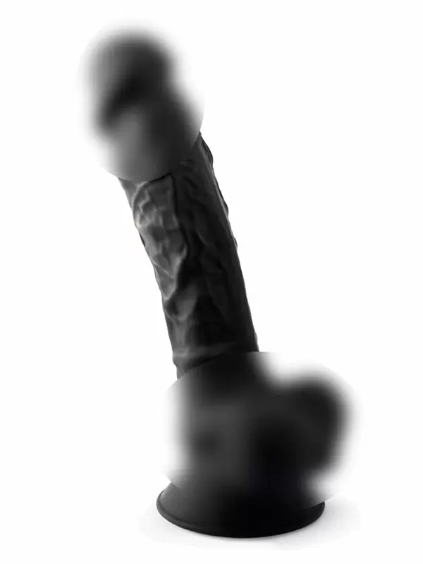 Реалистичный фаллоимитатор SILEXD Model 1, 20,5 см, силикон, черный