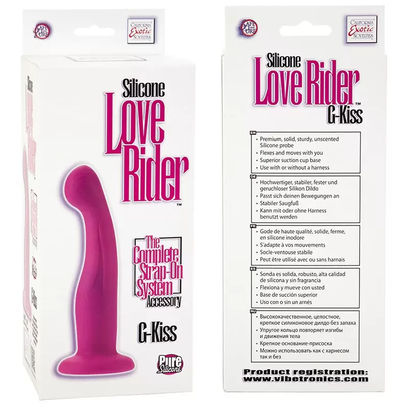 Фаллоимитатор G-Kiss розовый