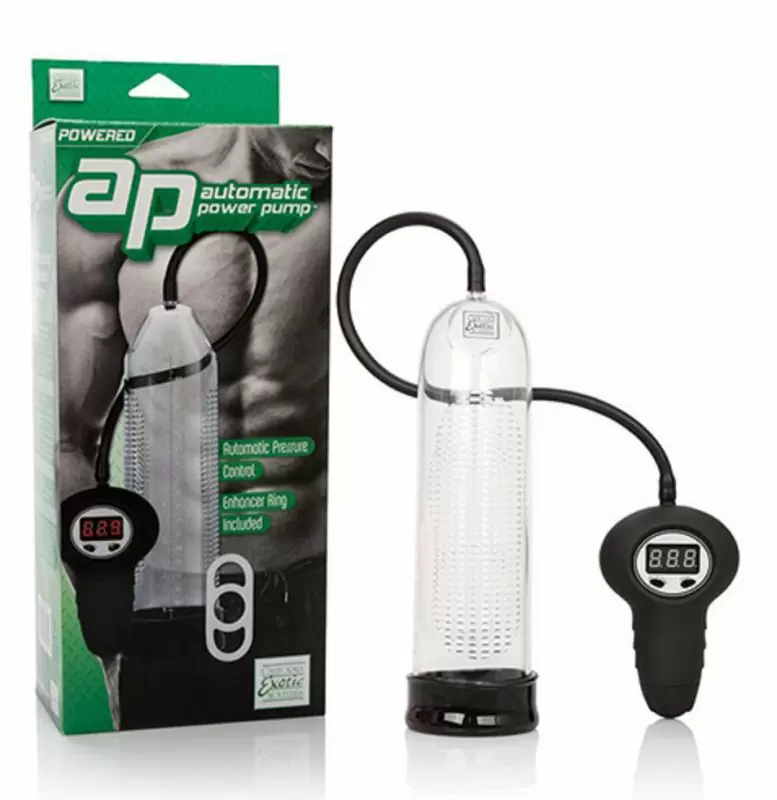 Автоматическая вакуумная помпа Automatic Power Pump - прозрачный