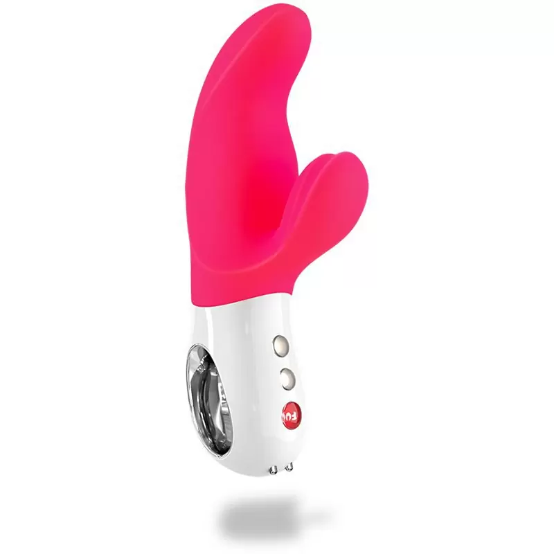 Инновационный вибратор-кролик Fun Factory Miss Bi, 17 см, силикон, розовый