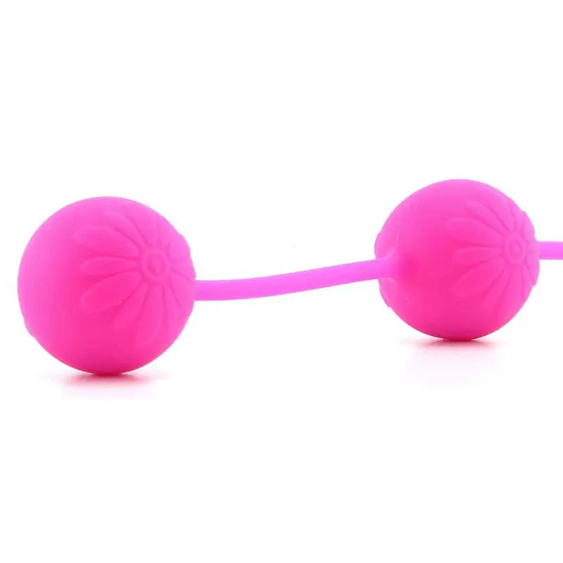 Вагинальные шарики Posh Silicone “O” Balls - розовый