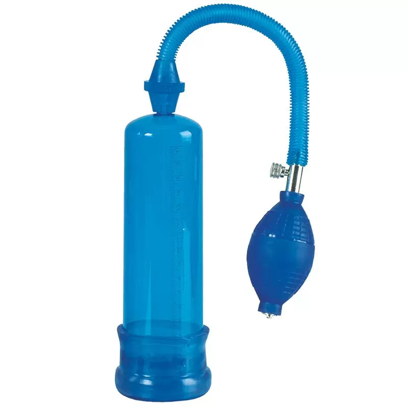 Вакуумная помпа Head Coach Penis Pump – синяя	