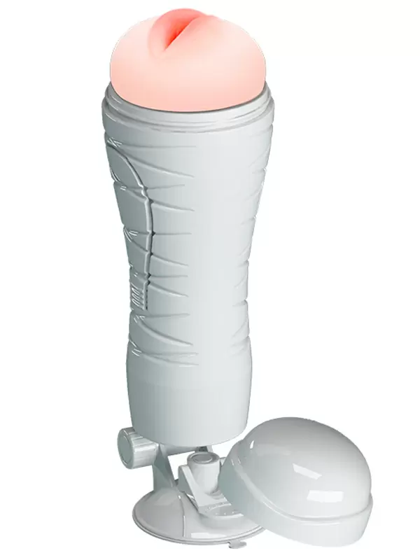 Реалистичный мастурбатор Baile, 28,3, ротик, в тубе, на присоске