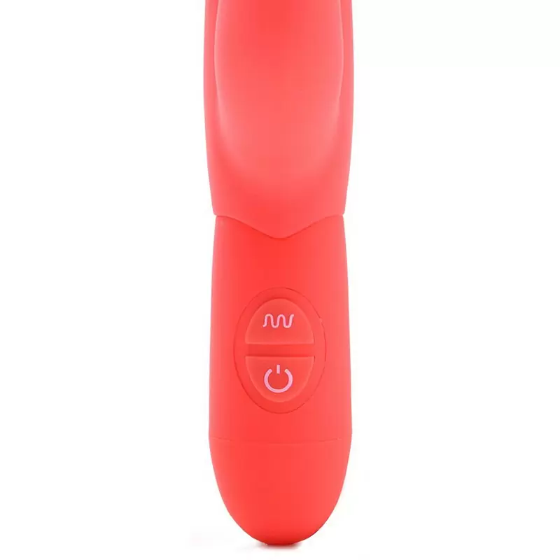 Вибромассажер 10-Function Teasing Tickler – оранжевый	