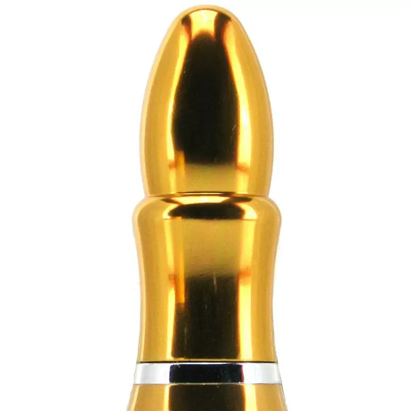 Вибромассажер Pure Aluminium Small Gold – золотистый 